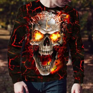 Blast Skull 3D Sweatshirt