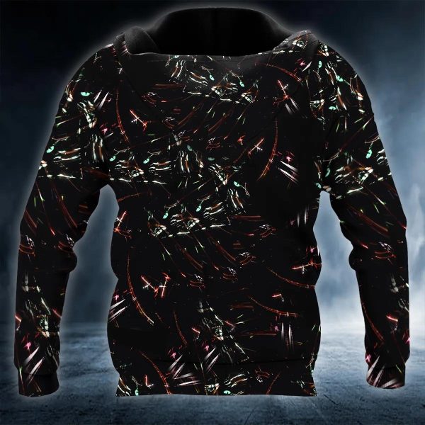 Burning Eyes Skull 3D Hoodie