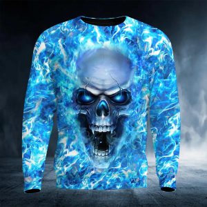 Face Ice Skull 3D Sweatshirt