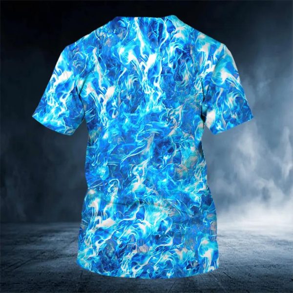 Face Ice Skull 3D T Shirt, Skull T Shirts Mens