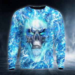 Ice Face Skull 3D Sweatshirt