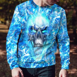 Ice Face Skull 3D Sweatshirt