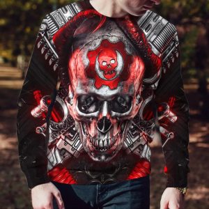 Just Funky Gear Of War Skull 3D Sweatshirt