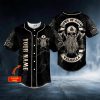 Viking Son Of Odin Valhalla Skull Custom Baseball Jersey